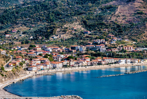 istock Landscape Agnone Cilento village, Italy 917079184