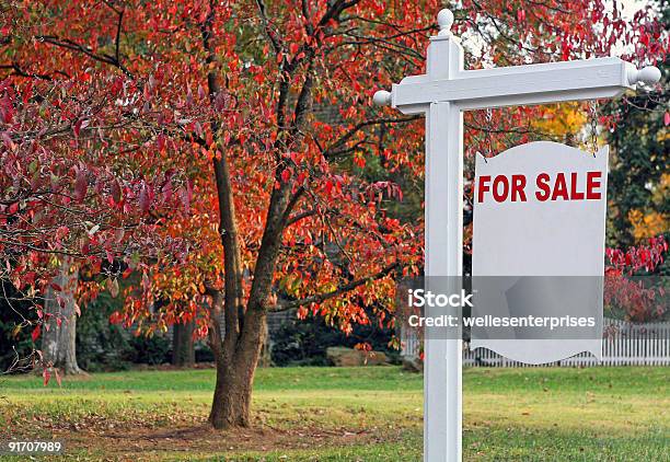 Home For Sale Stock Photo - Download Image Now - Color Image, Crisis, Financial Loan