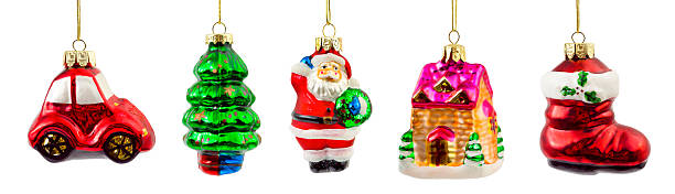 istock Set of christmas decorations 91708051