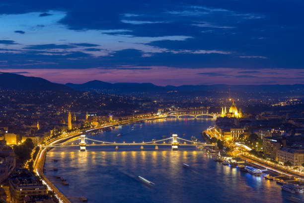 istock Aerial view of Budapest, Hungary 917082448