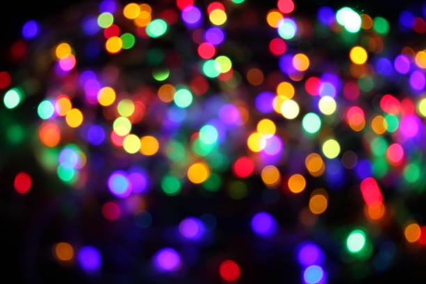 istock Out of focus shiny lights background 917085658