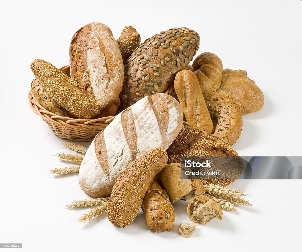 다양한 갈색빵 - 로열티 프리 0명 스톡 사진