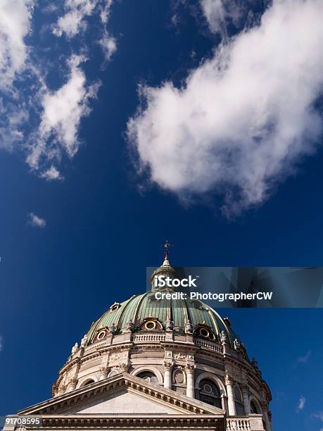 Photo libre de droit de Église En Marbre banque d'images et plus d'images libres de droit de Bâtiment vu de l'extérieur - Bâtiment vu de l'extérieur, Copenhague, Danemark