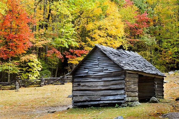 istock ogle farm cabin smoky mountains 91708734
