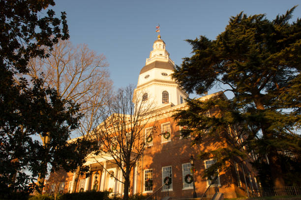 istock State Capitol of Maryland at sunrise 917087938