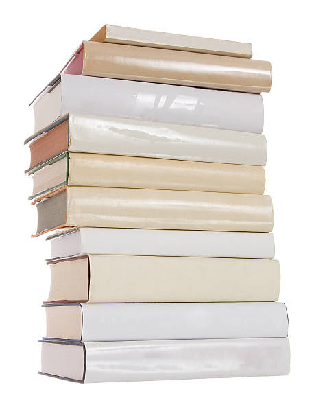 istock Pile of white books 91708893