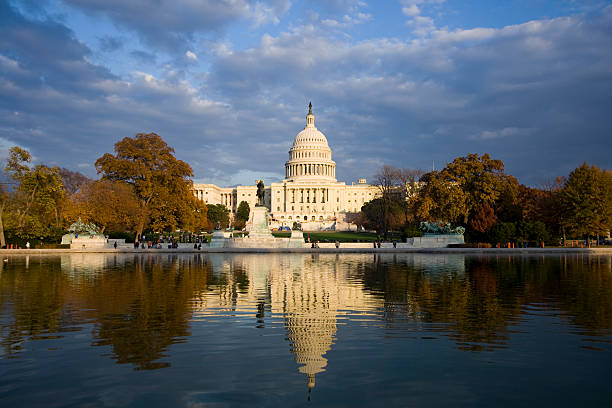 Capitol building, Washington D.C. stock photo