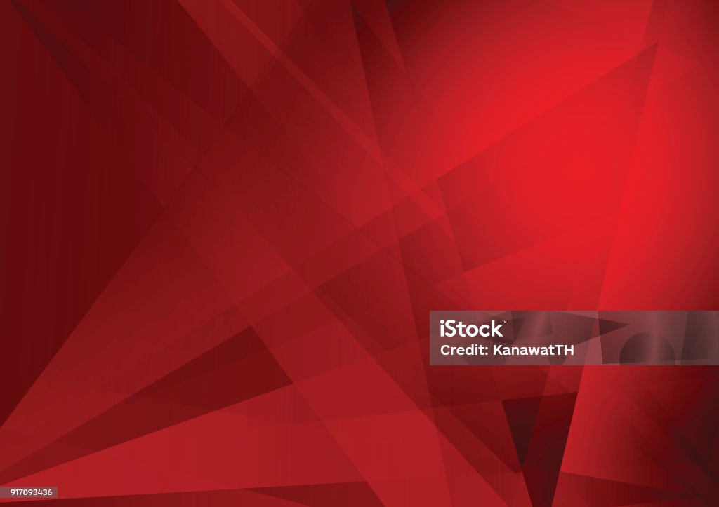 Red Background For Program Red Color Geometric Modern Background Design Vector Illustration Stock ...