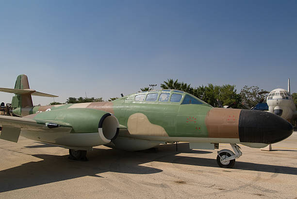 istock Military fighter jet Gloster-Meteor 91709597