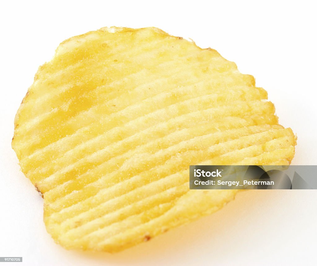 Potato chip  Close-up Stock Photo