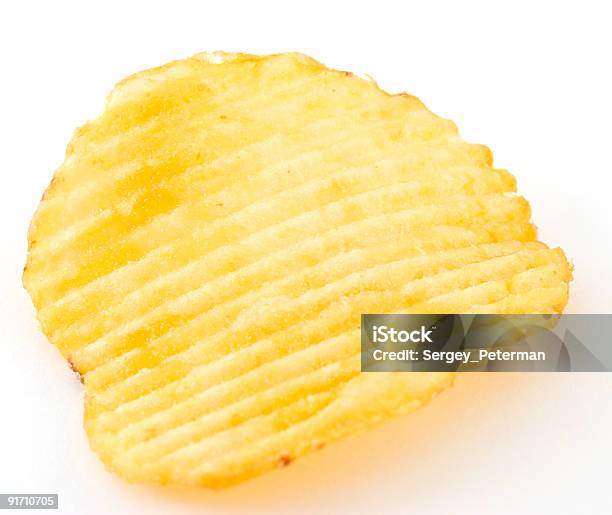 Potato Chip Stock Photo - Download Image Now - Close-up, Color Image, Crunchy