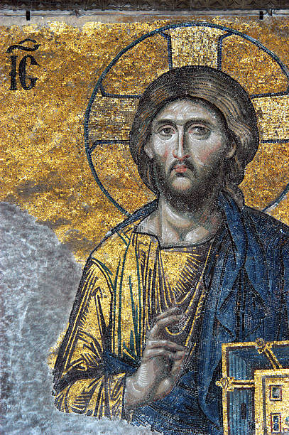 istock Mosaic of Jesus Christ 91711479