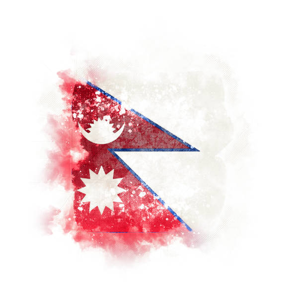 istock Square grunge flag of nepal 917116182