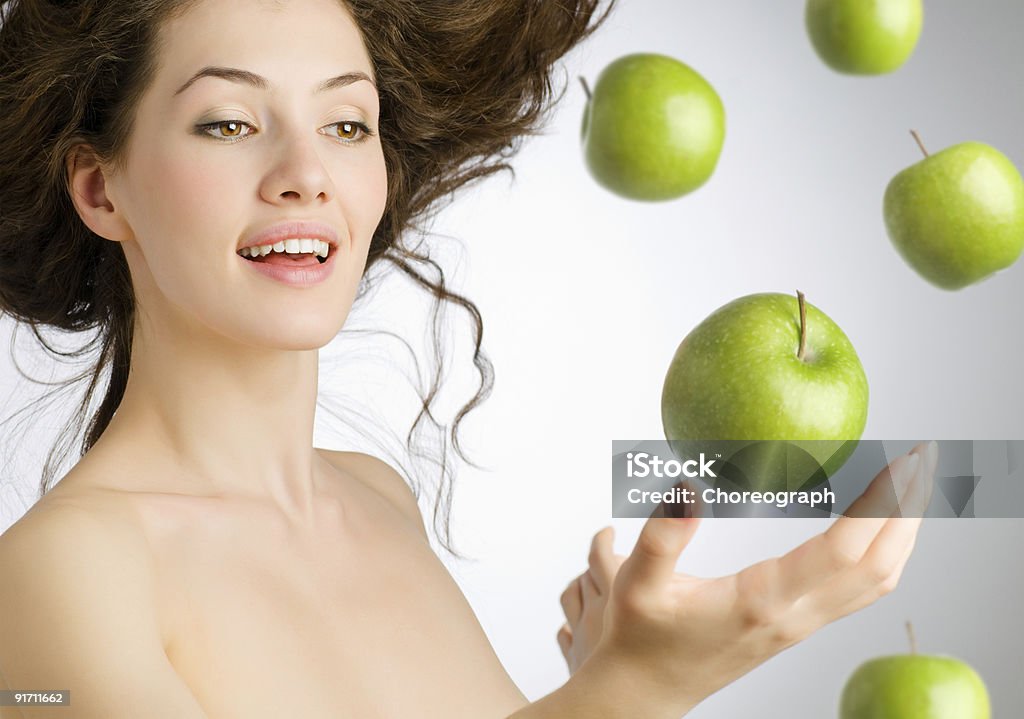 green apple  Adult Stock Photo