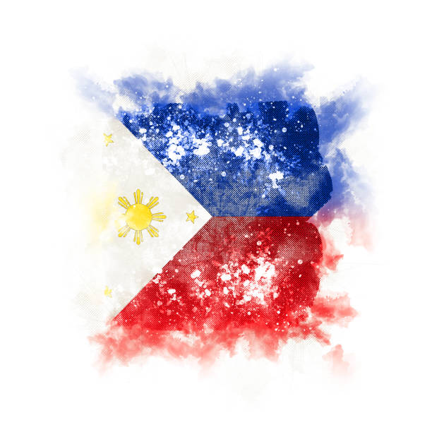istock Square grunge flag of philippines 917116966