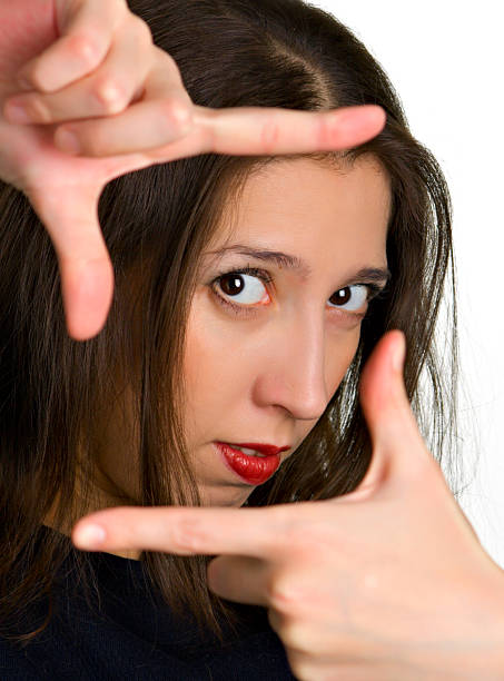 istock through frame of the fingers 91712518