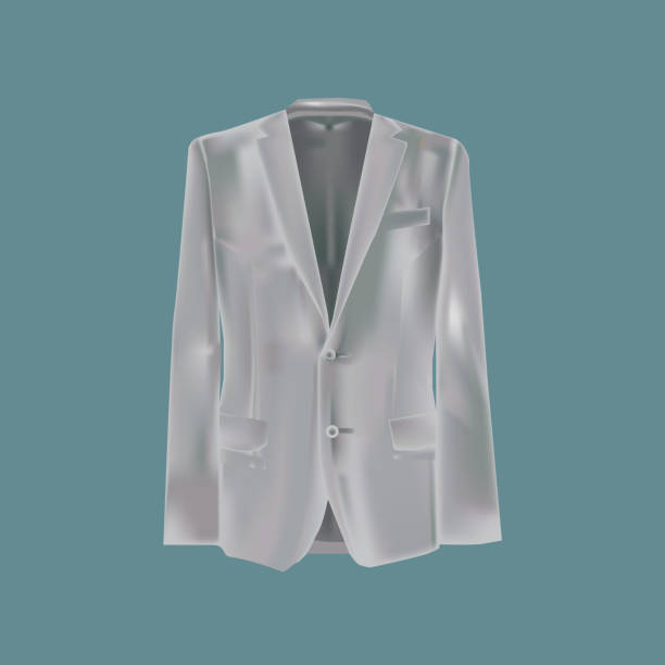 istock Realistic mockup men's clothes. Handsome, business suit, jacket 917131942