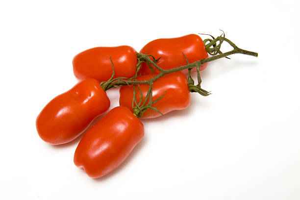 Cherry tomatoes from above