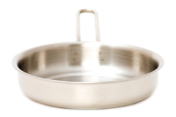 istock Metal frying pan 91713880