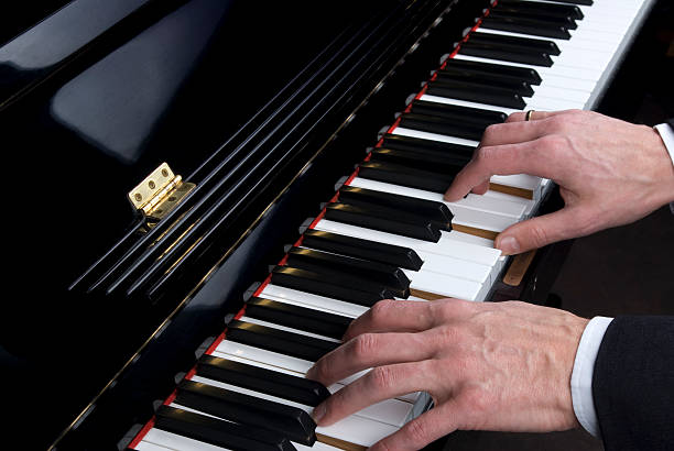 istock Musician playing the piano 91713892