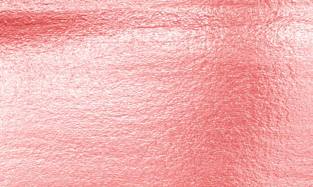 istock Rose Gold foil texture background 917139494
