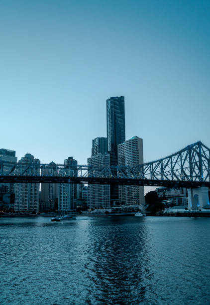 istock Skyline and bridge of Brisbane, in Australia 917139974
