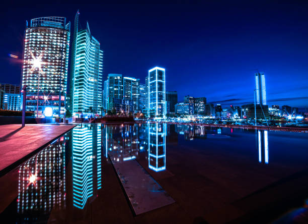 Modern Zaitunay Bay in Beirut, Lebanon