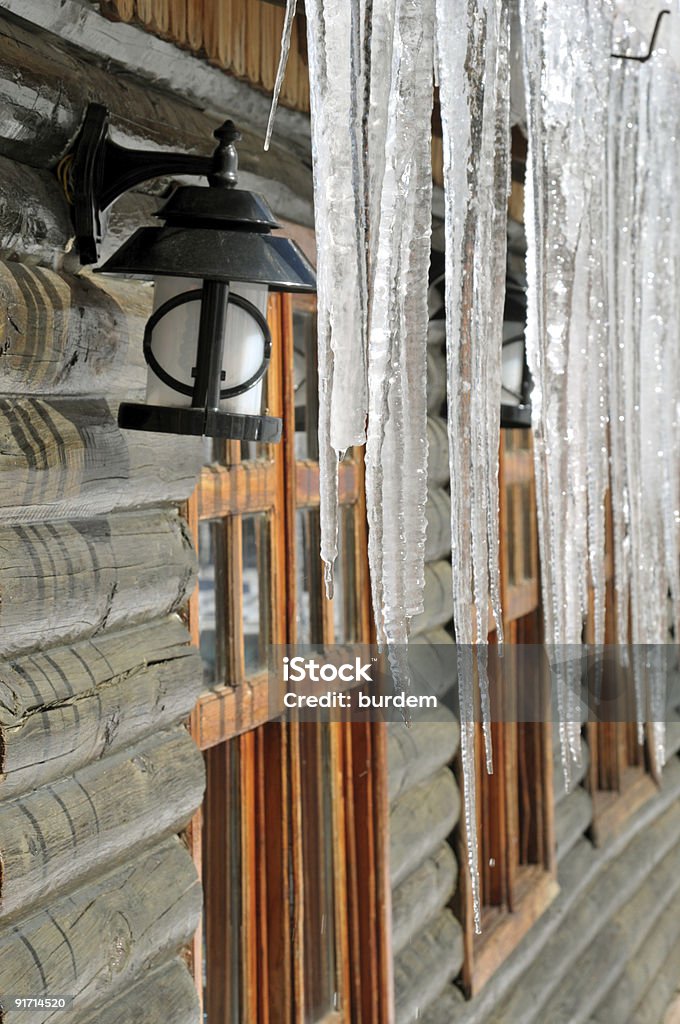 Icicles  Cold Temperature Stock Photo