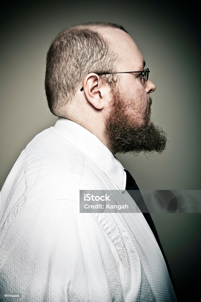 Cara de perfil - Foto de stock de Gafas libre de derechos