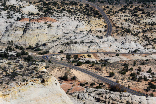istock Road Snaking Through Escalante Landscape, Utah, USA 917153020