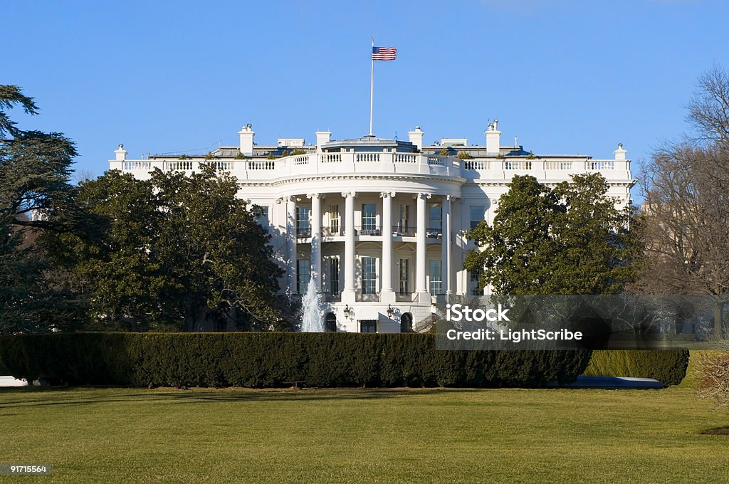 White Haus - Lizenzfrei Amerikanische Kontinente und Regionen Stock-Foto