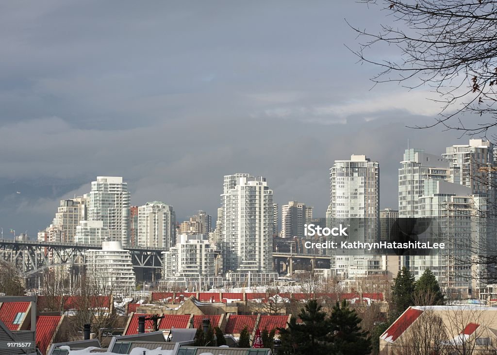 Vancouver Hi-rises  Apartment Stock Photo