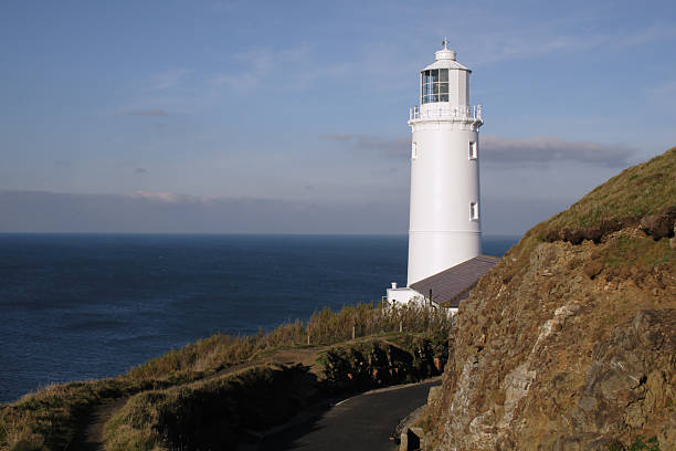 istock Trevose Head Lighthouse looking Consatine Bay 91715713