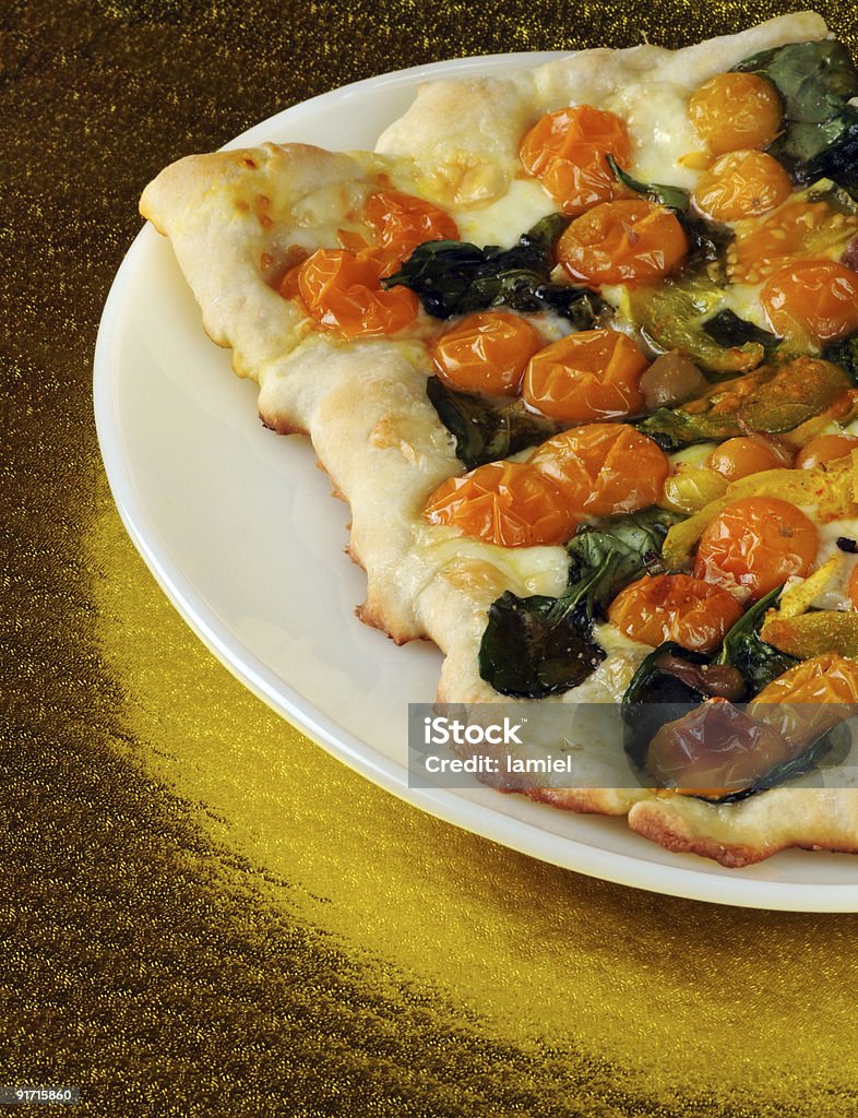 Beste pizza - Lizenzfrei Essen am Tisch Stock-Foto