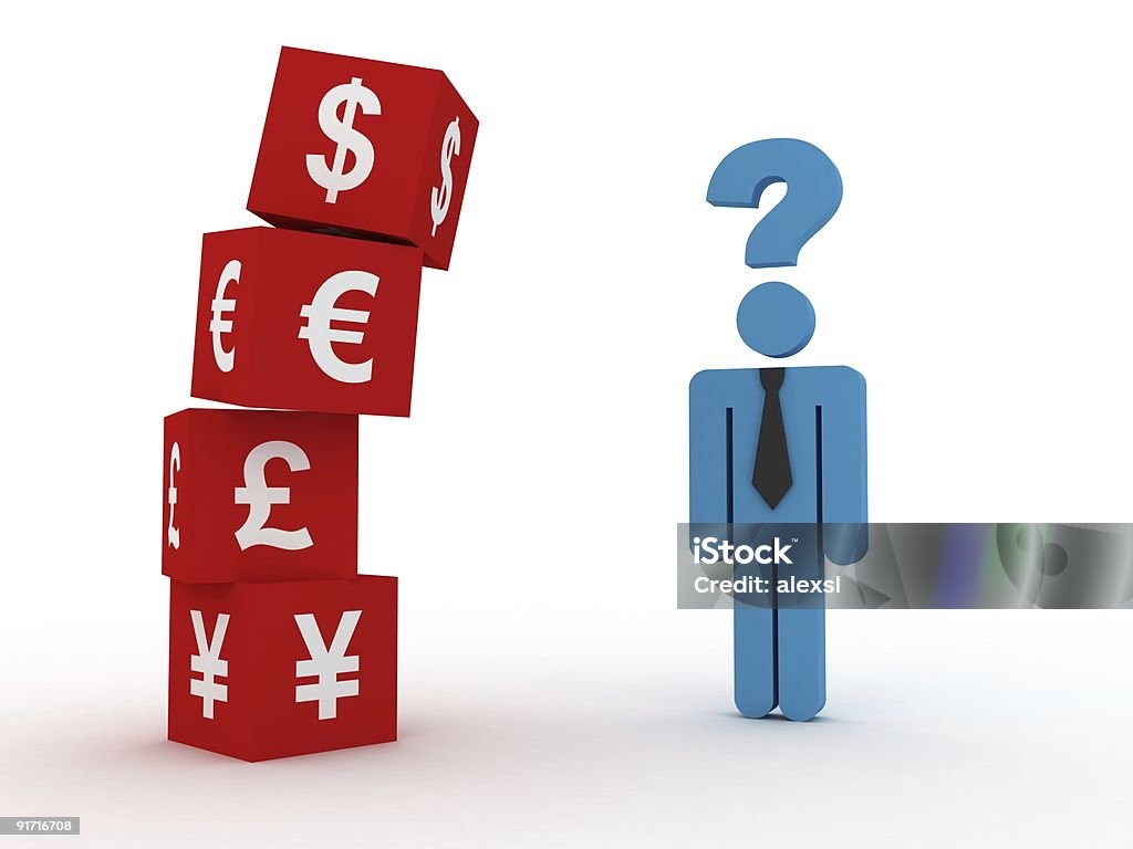 Financial Risk  Balance Stock Photo