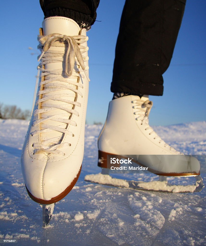 Patinage sur glace - Photo de Activité de loisirs libre de droits