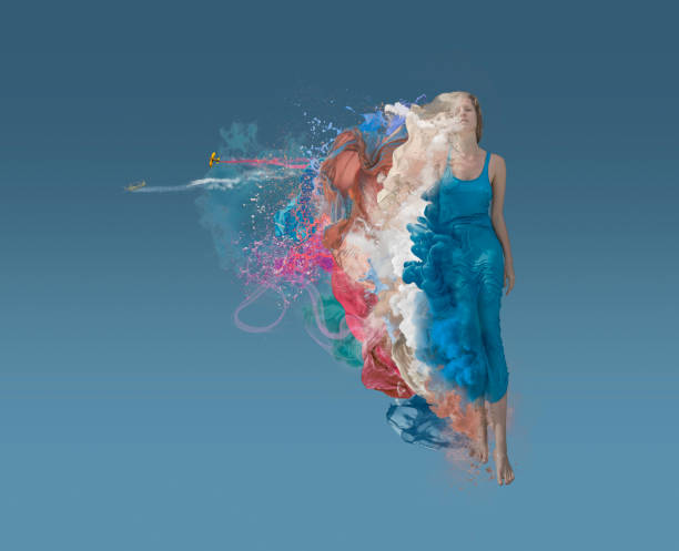 istock melting beauty at blue background 917170194