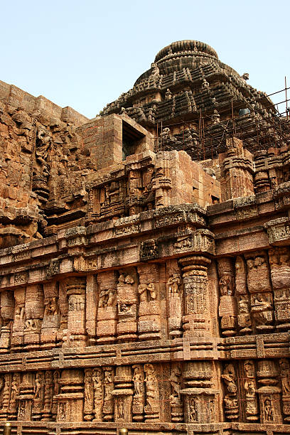 Back side walls of Qutub Minar