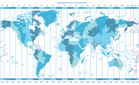 vector high detailed world map