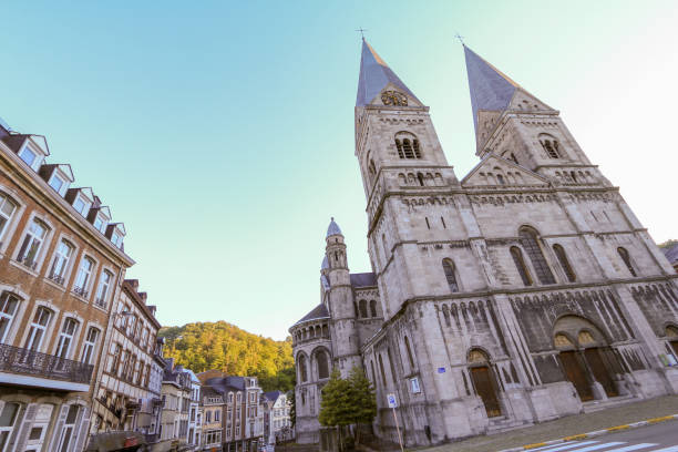 Church of Our Lady Eglise in Spa, Belgium Church of Our Lady Eglise in Spa, Belgium spa belgium stock pictures, royalty-free photos & images