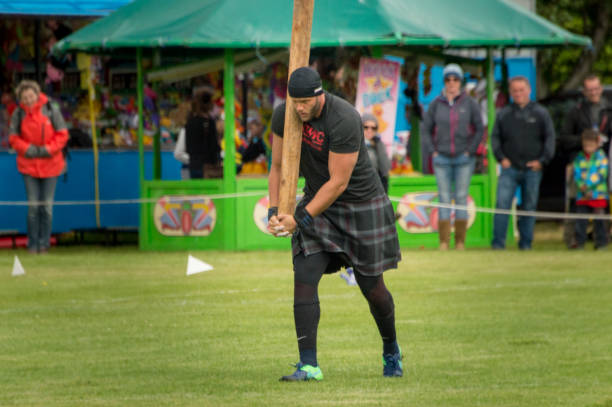 highland games, assynt, scotland - loch assynt imagens e fotografias de stock