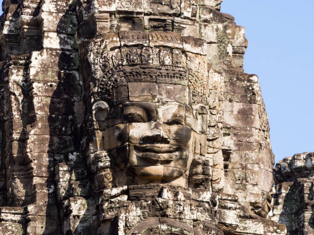 istock Bayon Temple in Angkor Temples in Cambodia 917180458