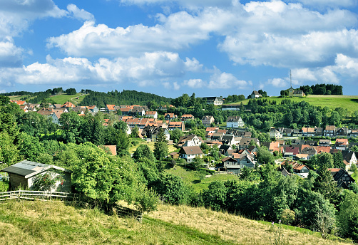 Village of Sankt Andreasberg,Harz Mountain,Germany