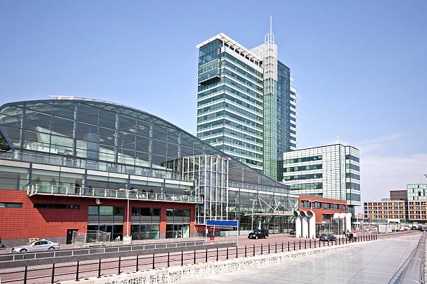 istock Passengers terminal in Amsterdam harbor the Netherlands 91718215