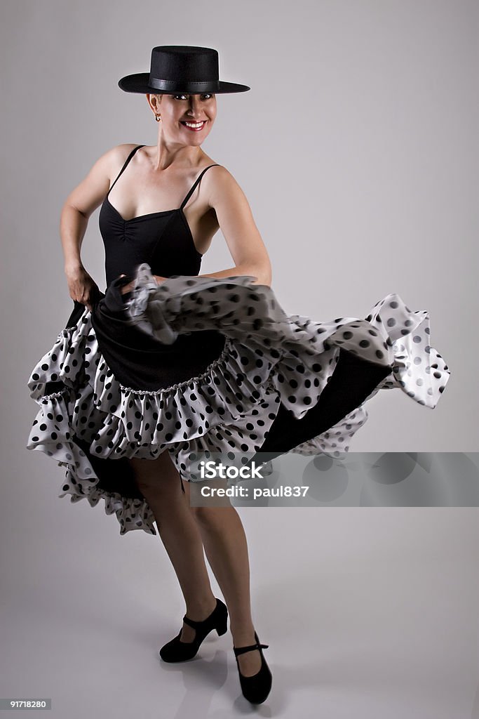 Фламенко Танцор - Стоковые фото Испания роялти-фри