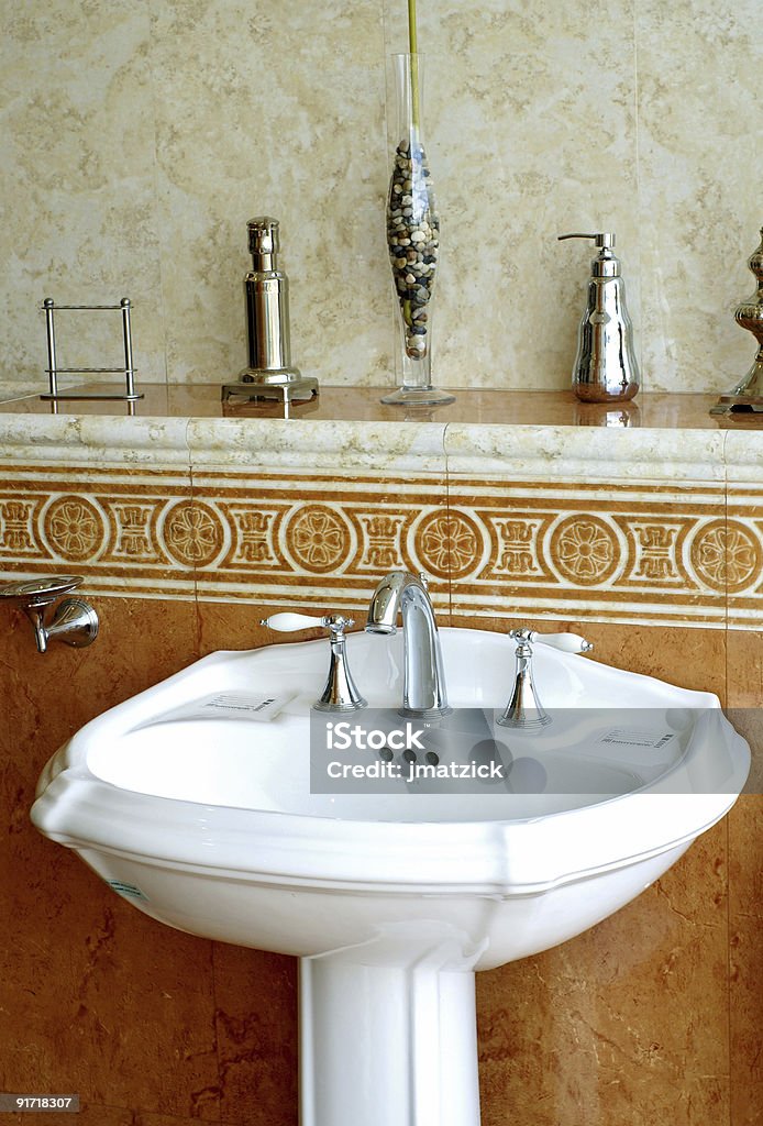 Bathroom Accents  Architecture Stock Photo