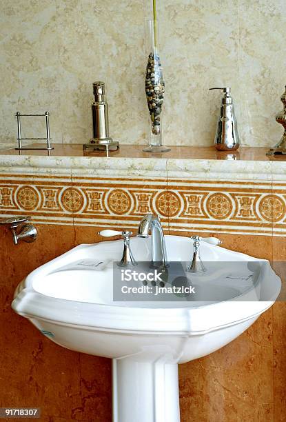 Bathroom Accents Stock Photo - Download Image Now - Architecture, Art, Art Deco