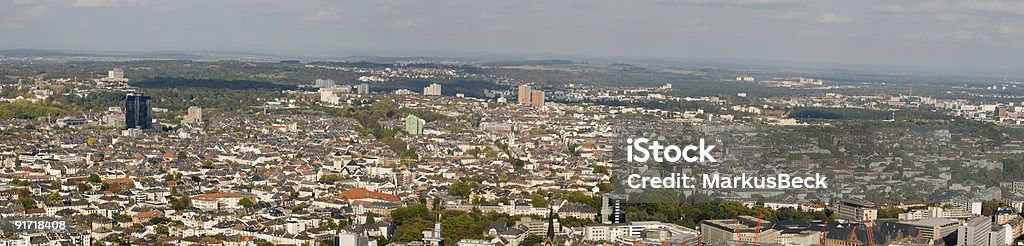 Panorama de Frankfurt (Alemanha - Royalty-free Alemanha Foto de stock