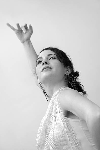 istock Young flamenco dancer 91718518