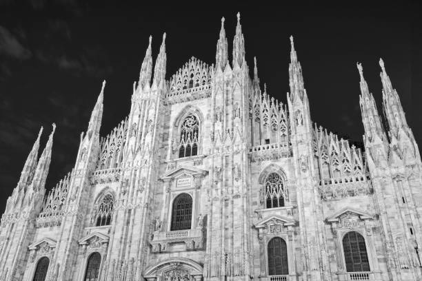 istock Milan Cathedral at night in Milan, Italy. 917185622